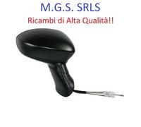 Retrovisore a cavi nero specchio curvo DX FIAT PUNTO EVO (12/09>03/12)