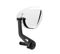 RETROVISORE BAR END SINISTRO BLACK & CHROME CAL. DIBE
