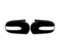 Retrovisore Calotta Specchietto Retrovisore Esterno Per Auto Per Mercedes Per Benz Classe E C W211 W203 2001-2007 Coperture Laterali Nere Di Ricambio Esterni Shell(Nero lucido)