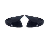 Retrovisore Cappuccio Per Hyundai Per Accent Per Solaris I30 2017-2022 Copertura Specchietto Retrovisore Laterale Specchietto Calotte(No Light Black)