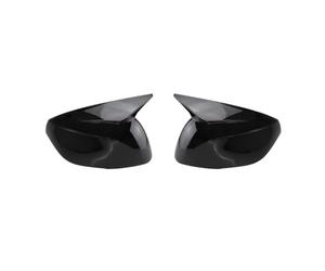 Retrovisore Cappuccio Per Per QX50 Per QX55 2019-2024 Copri Specchietto Ala Specchietto Calotte(Gloss Black)