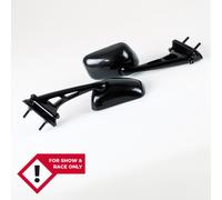 HIGHSIDER smart Specchietto Carenatura Race Nero (Coppia), nero