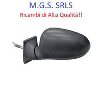 Retrovisore cavi nero specchio curvo SX FIAT IDEA (10/03>11/12)