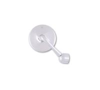 Specchio finale manubrio HIGHSIDER CLASSIC, argento