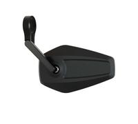 HIGHSIDER smart Bar End Mirror Booster 2 Nero Corto (1pz), nero