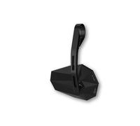 Retrovisore Contrappeso Manubrio Highsider Pro Stealth-X6 Lungo Nero 1 Pezzo