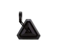 Retrovisore Contrappeso Manubrio Highsider Pro Tetra-Corto-Nero 1 Pezzo Per