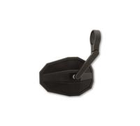 HIGHSIDER smart Bar End Specchio Dritto Nero Corto (1pz), nero