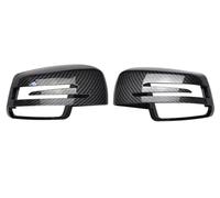 Retrovisore Coperchio Per Benz Per W176 Per W246 Per W212 Per W204 Per C117 Per X156 Per X204 Per W221 Sostituzione Coperture Degli Specchietti Laterali(Carbon F-1)