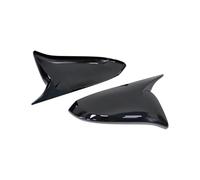 Retrovisore Copri Copertura dello specchietto retrovisore laterale, supporto per tappo porta, alloggiamento per Toyota per RAV4 2013-2019(Bright black)