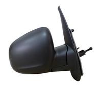 Specchio Specchietto Retrovisore per Renault Kangoo 2013 Meccanico Nero Sinistro
