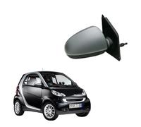 Retrovisore Destro DX per SMART Fortwo 2007-2014 Meccanico/Manuale (c/Primer)
