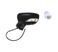 Retrovisore destro elettrico nero per nissan micra 2017 in poi