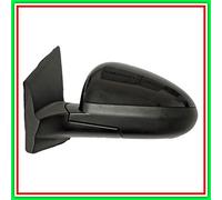 Retrovisore Destro Elettrico-Nero-Termico-Convesso-Cromato ChevroletDaewoo Aveo-