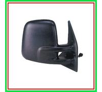 Retrovisore Destro Manuale Nero Per Volkswagen T4 Dal 1990 Al 1995 Lato Destro