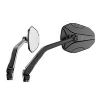 Retrovisore Di Manubrio HIGHSIDER Pro Victory-Ultra-Negro Mate-Pareja per Moto