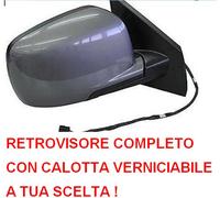 RETROVISORE ELETTRICO COMPLETO RIBALTABILE DX FREEMONT CALOTTA PS2 GRIGIO ARGENT