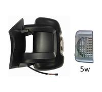 Retrovisore Elettrico Nero Specchio Convesso Termico Citroen Jumper 2006/2014 Sx