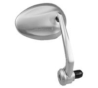 Retrovisore Entrambi i Lati Universale V Parts Alla Manopola Ovale Argento per