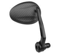 Retrovisore Entrambi i Lati Universale V Parts Alla Manopola Ovale Carbon Look