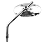 Specchio retrovisore universale MOTO SCOOTER sinistro destro 10 mm. cromato M10