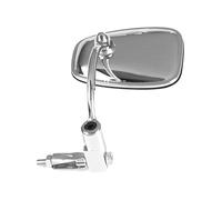 Retrovisore Entrambi i Lati Universale V Parts Manopola Cromato per Moto Ricambi