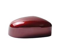Retrovisore Esterno Per Ford Per Focus 12-17 Specchietto retrovisore esterno laterale Lente Vetro Indicatore direzione Lampada Coperchio inferiore Telaio Supporto(Burgundy shell R)