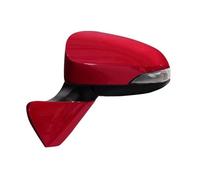 Retrovisore Esterno Specchietti Retrovisori Completi Per Toyota Per Verso 2014 2015 2016, 5 Pin, Regolazione Elettrica, Indicatori Di Direzione Specchietti Auto Completi(Rosso,5 birilli rimasti)