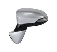 Retrovisore Esterno Specchietti Retrovisori Completi Per Toyota Per Verso 2014 2015 2016, 5 Pin, Regolazione Elettrica, Indicatori Di Direzione Specchietti Auto Completi(Argento,5 birilli rimasti)