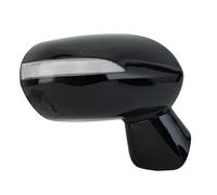 Retrovisore Esterno Specchietto Retrovisore Laterale 5 PIN Regolazione Elettrica Dell'angolazione LED Lente In Vetro Per Lampada Di Direzione Per FIT Per JAZZ Per CITY(5pins black R)