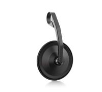 HIGHSIDER smart Bar End Specchio Circula-S Nero Lungo (1pz), nero