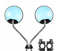 Retrovisore laterale Specchietti Retrovisori Per Moto Specchietto Retrovisore Manubrio Girevole Regolabile Per Scooter Mountain Bike(Sky Blue)