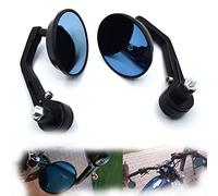 Retrovisore laterale Universale 7/8 "22mm Moto Specchi Retrovisori Manubrio End Specchio Per Kawasaki ZZR600 ZX6R ZX636R ZX6RR ZX9R ZX10R Z1000