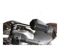 Specchio HIGHSIDER STEALTH-X3 con luce di posizione a LED, nero