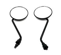 Retrovisore moto 1 Paio Universale Del Motociclo Lato Arrotondato Vista Posteriore Dello Specchio Moto 10mm 8mm Specchi Retrovisori Maniglia Bar End Specchi Specchietto Laterale