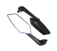 Retrovisore moto 2 Pz/paia Moto Manubrio End Specchio Specchietto Retrovisore Scooter Specchietti Retrovisori Lato Posteriore Specchio Convesso 8mm 10mm Universial