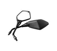 Retrovisore moto 2 Pz/paia Specchietto Retrovisore Moto Scooter Specchi Retrovisori Lato Posteriore Specchio Convesso 8mm 10mm Handle Bar End Specchi Specchio Laterale