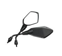 Retrovisore moto 2 Pz/paia Specchio Del Motociclo Scooter Specchi Retrovisori Lato Posteriore Specchio Convesso 8mm 10mm Handle Bar End Specchi Specchio Laterale