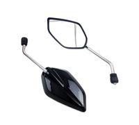 Retrovisore moto 2 Pz/paia Specchio Moto Specchi Retrovisori Lato Posteriore Specchio Convesso 10mm Handle Bar End Specchi Specchi Laterali Accessori