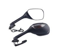 Retrovisore moto Maniglia Del Motociclo Bar End Specchi Specchio Laterale Per GSXR1000 2005-2016 Specchi Retrovisori Con Indicatori Di Direzione Luce 2006-2015