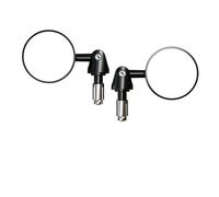 Retrovisore Moto Set Specchietti Retrovisori Per, Rotondi, Da 7/8" Per Estremità Del Manubrio, Pieghevoli, Universali, Per(A pair of plane mirrors)