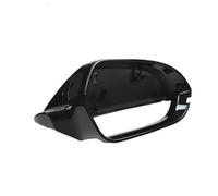 Retrovisore Per A6L 12-18 Specchietto retrovisore esterno laterale Gruppo lente Vetro Indicatore direzione Lampada Coperchio inferiore Telaio Supporto(2 Black Shell R)
