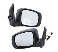 retrovisore Per Chrysler Town For Country 2011-2016, specchietto retrovisore laterale a 5 pin, accessori per auto neri con texture Specchietto retrovisore(1 paio)