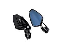 Retrovisore Per NC750D Per VFR1200F Per NC 750D Per VFR 1200F Specchio Moto 7/8 "22mm Manubrio End Side Specchietto Retrovisore Specchietto Manubrio (Size : Blue Mirror)