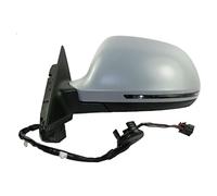 Retrovisore realizzato per AUDI A3 dal 2008 al 2010 3 Porte lato Sinistro ripieg ris Primer c/Frecce 8P1858531DC01C