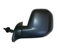 Retrovisore realizzato per CITROEN BERLINGO dal 2008 al 2013 lato Sinistro meccanico a Cavi Specchio cromato 8153TL