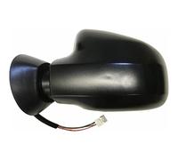 Retrovisore realizzato per DACIA LOGAN/SANDERO dal 2008 al 2012 lato Sinistro el. risc Specchio cromato 8200497486