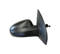 Retrovisore realizzato per DAEWOO KALOS dal 2002 al 2008 lato Destro meccanico a Cavi Specchio cromato