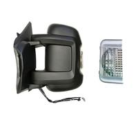 Retrovisore realizzato per FIAT DUCATO dal 2006 in poi lato Sinistro ripieg ris Specchi cromati c/Frecce 8153X7 (CN)