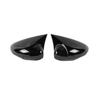 Retrovisore Shell Alloggiamenti Specchietti Retrovisori Esterni Auto Per Ford Per Fiesta Per MK7 2008-2017 Coperchi Verniciati In Nero Lucido Lato Destro Esterni Calotta(Nero lucido)
